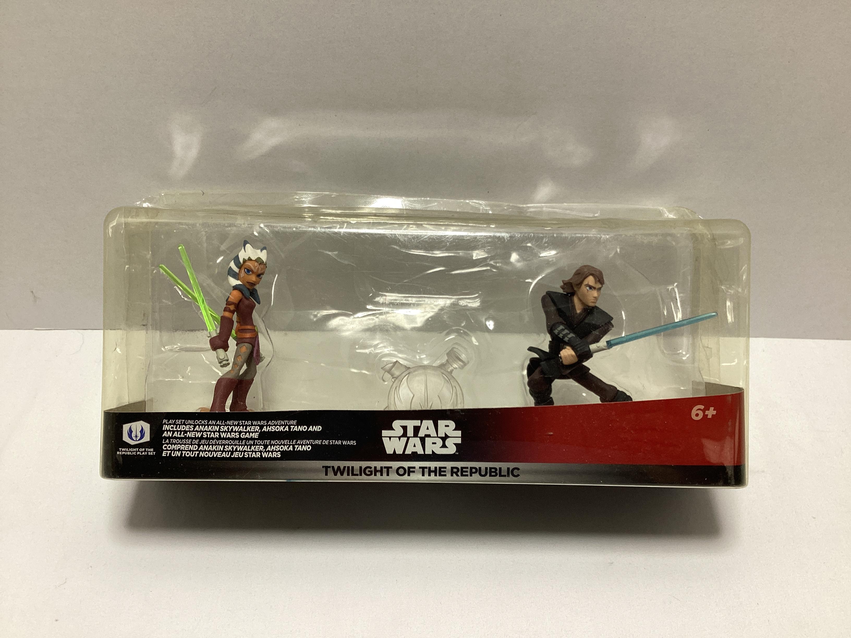 Disney Infinity Anakin Skywalker and Ahsoka Tano Figures