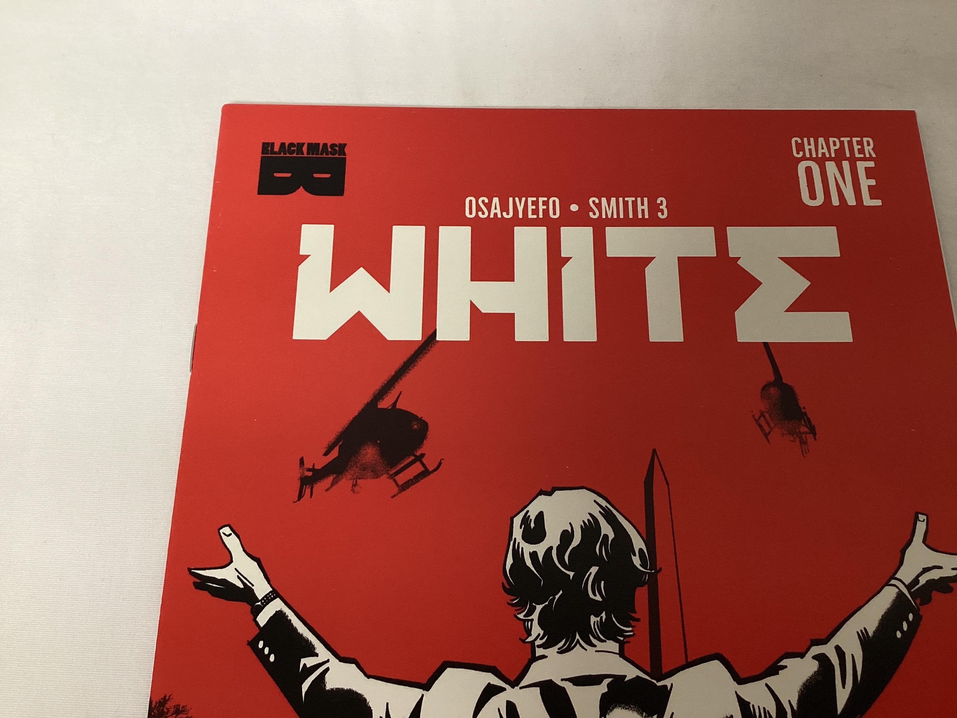 White Chapter 1 Black Mask Comic Book