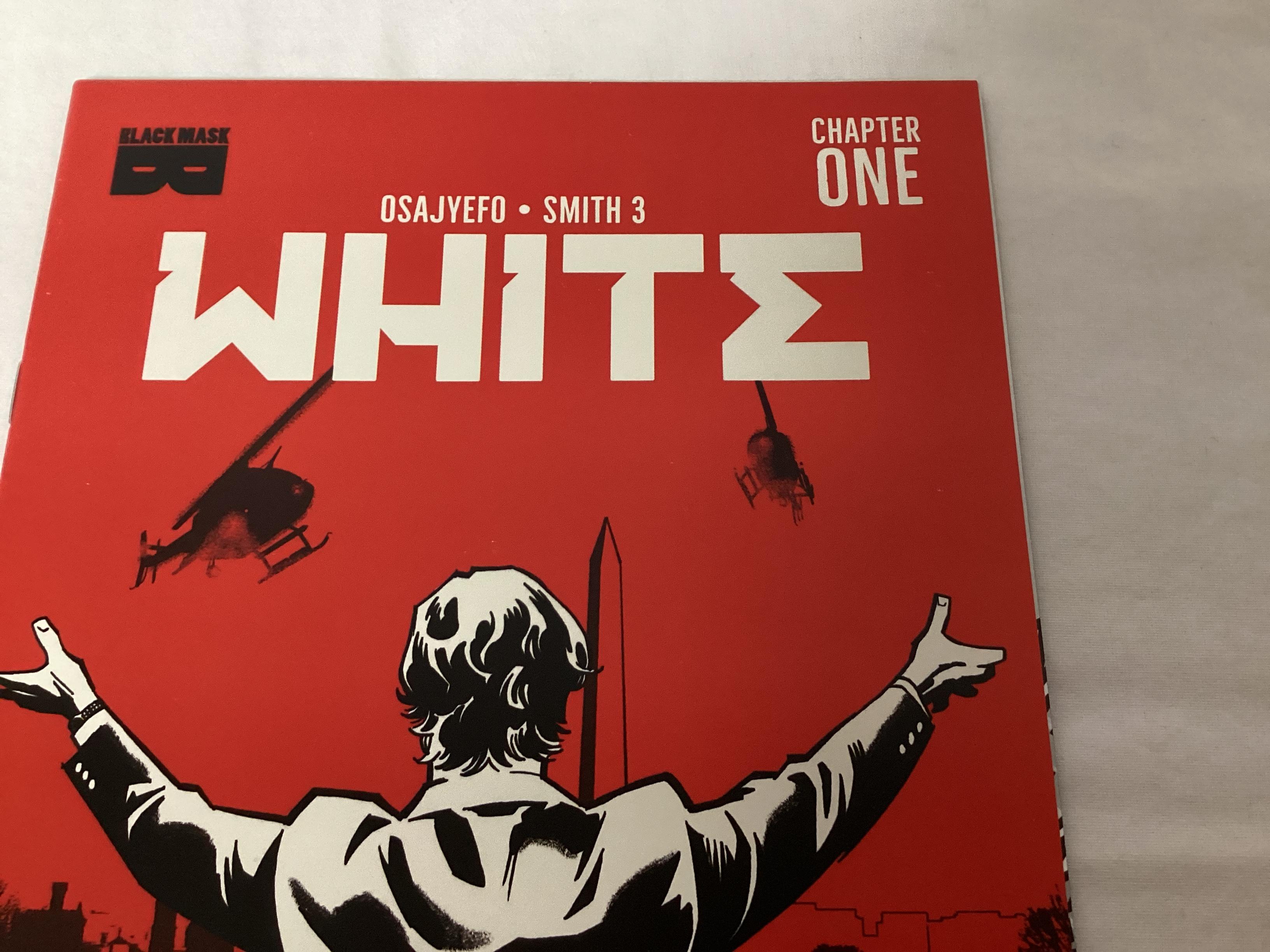 White Chapter 1 Black Mask Comic Book