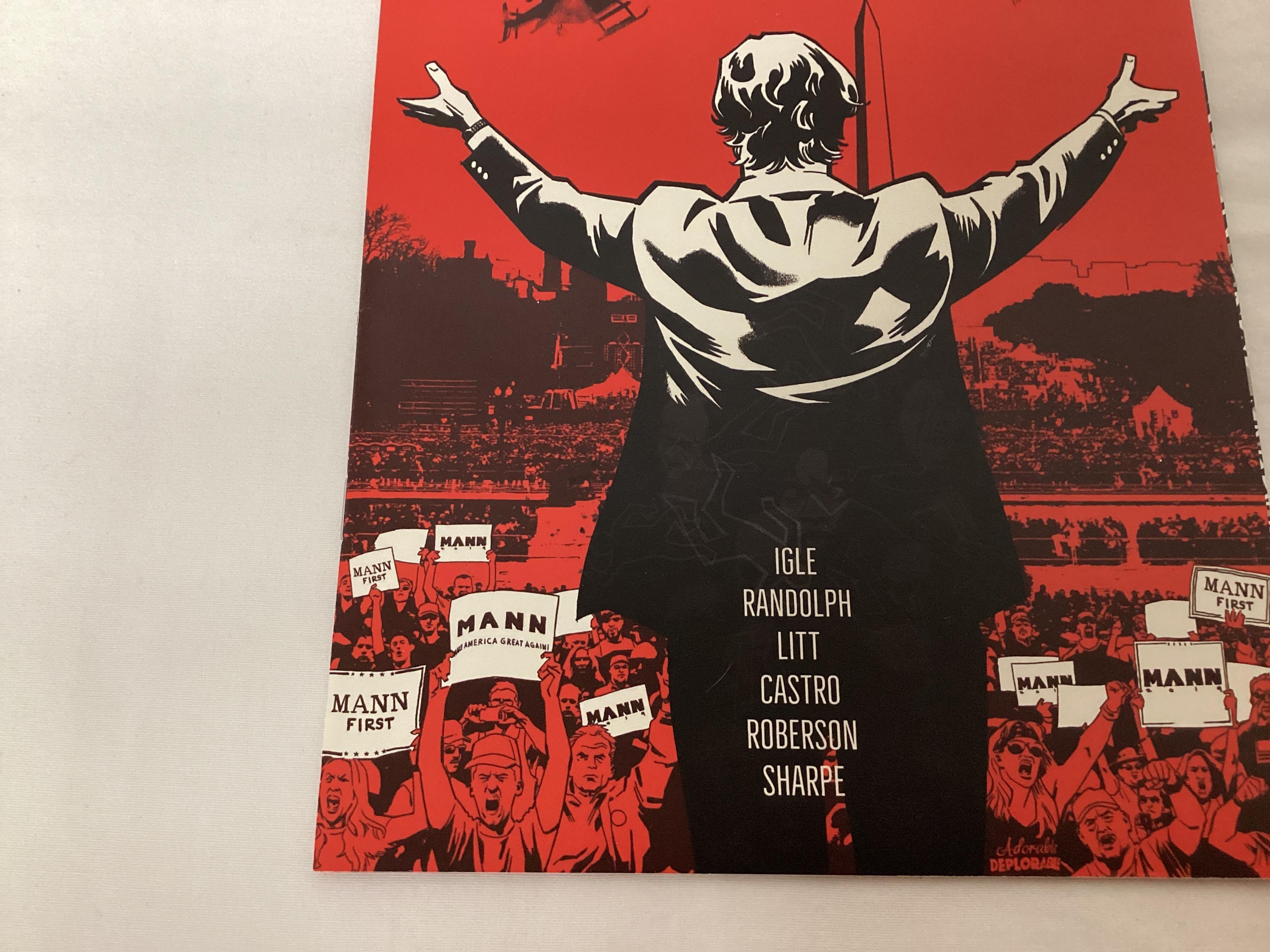 White Chapter 1 Black Mask Comic Book