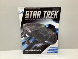 Five Eaglemoss Star Trek Starships Collection Models