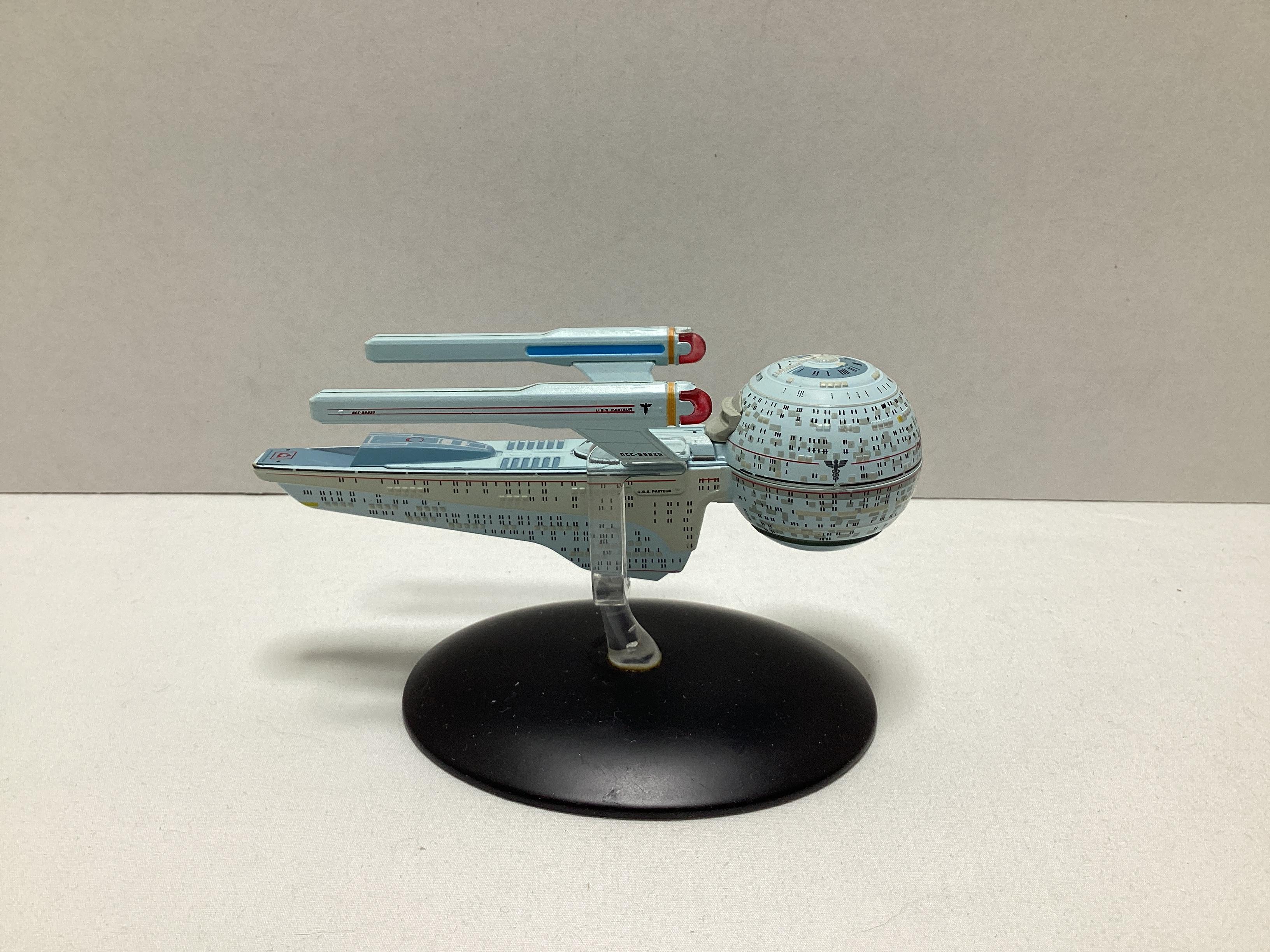 Five Eaglemoss Star Trek Starships Collection Models