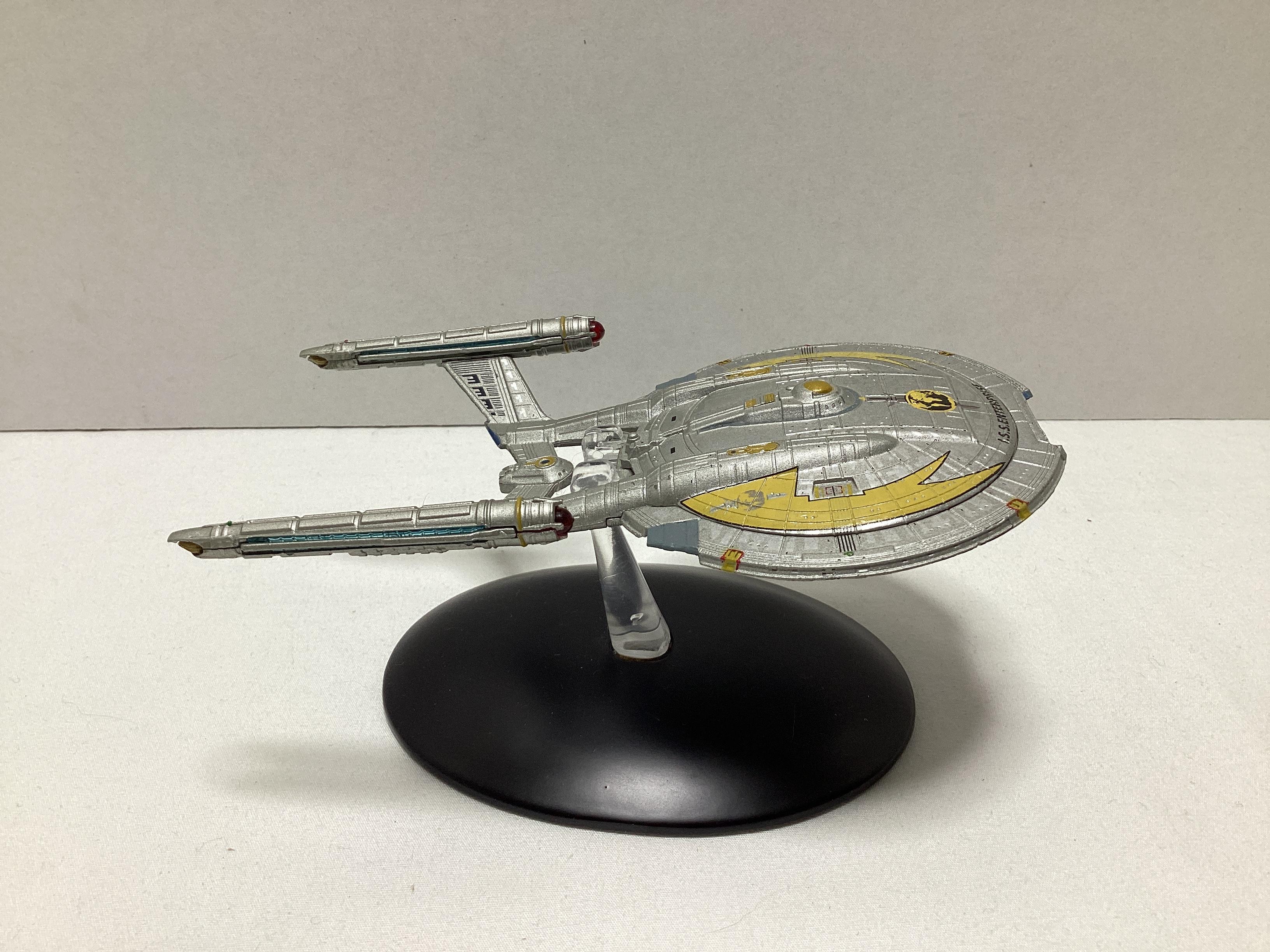 Five Eaglemoss Star Trek Starships Collection Models