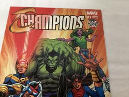 Champions 1 Local Comic Shop Neal Adams Variant Marvel Comic Book