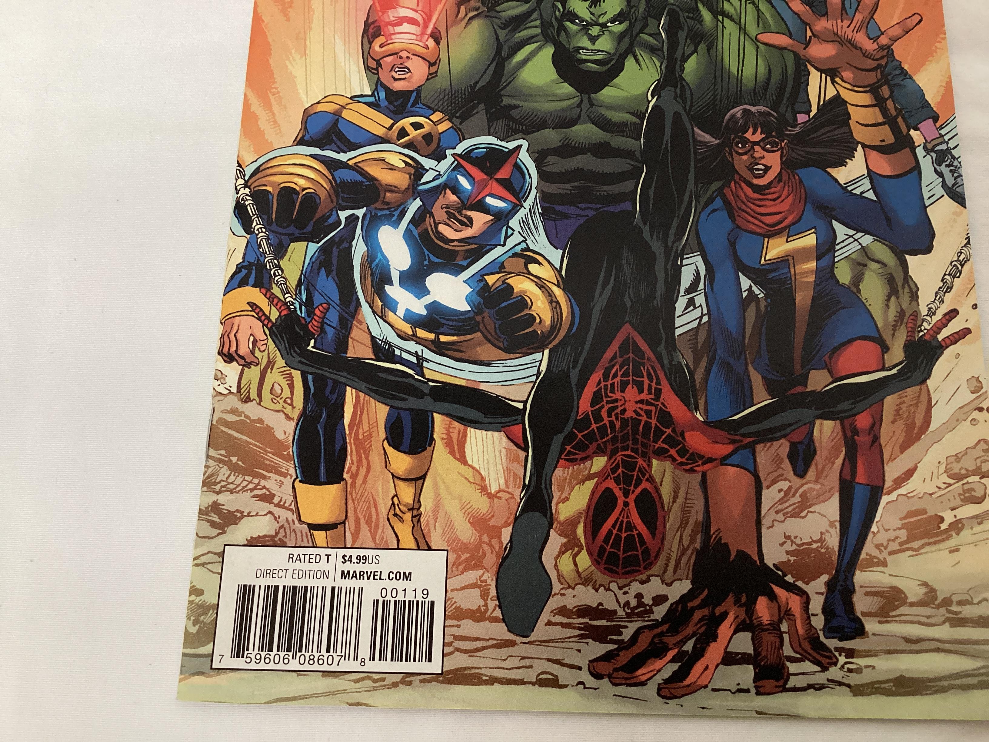 Champions 1 Local Comic Shop Neal Adams Variant Marvel Comic Book