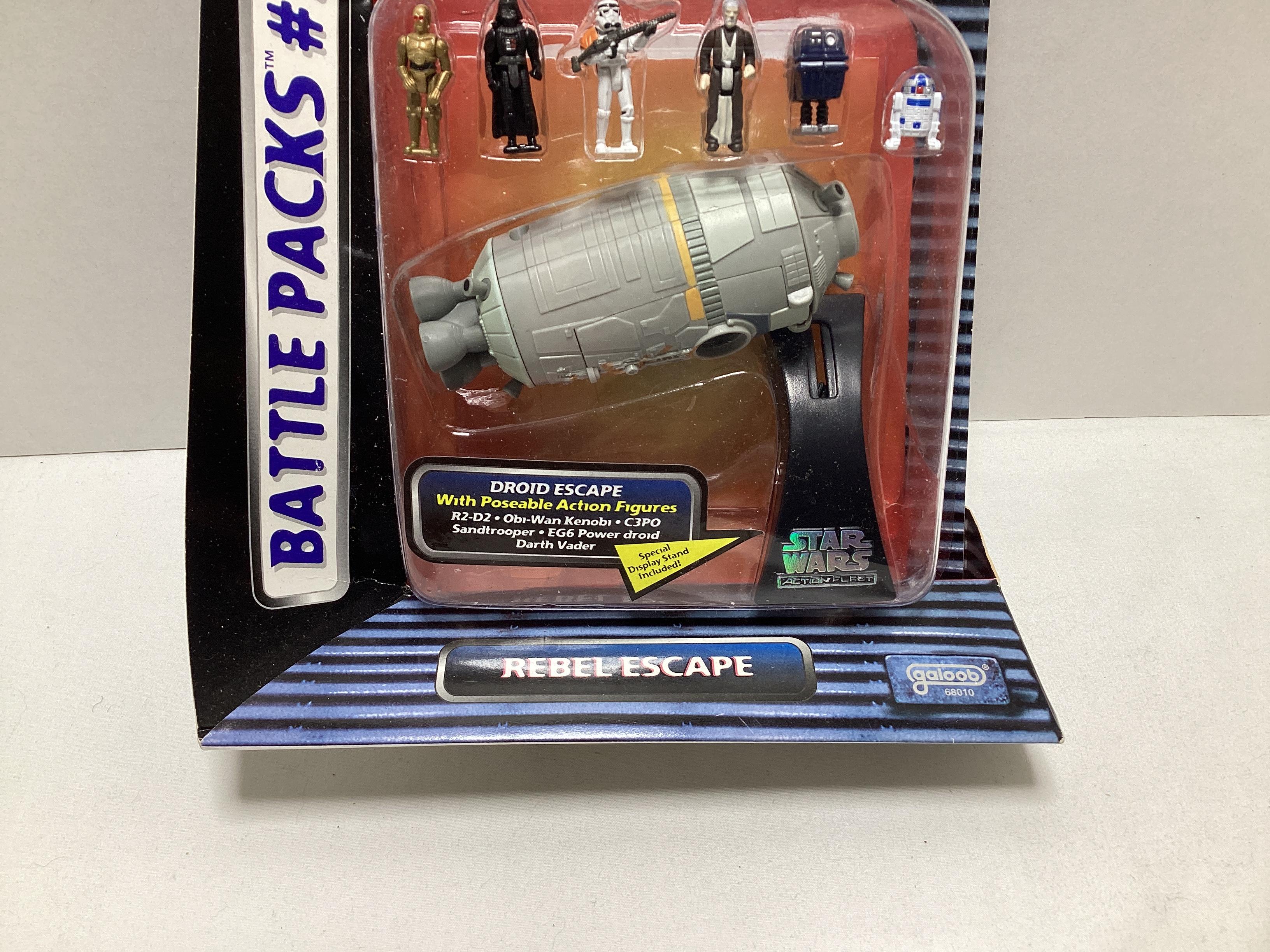 Micro Machines Star Wars Action Fleet Rebel Escape Battle Pack