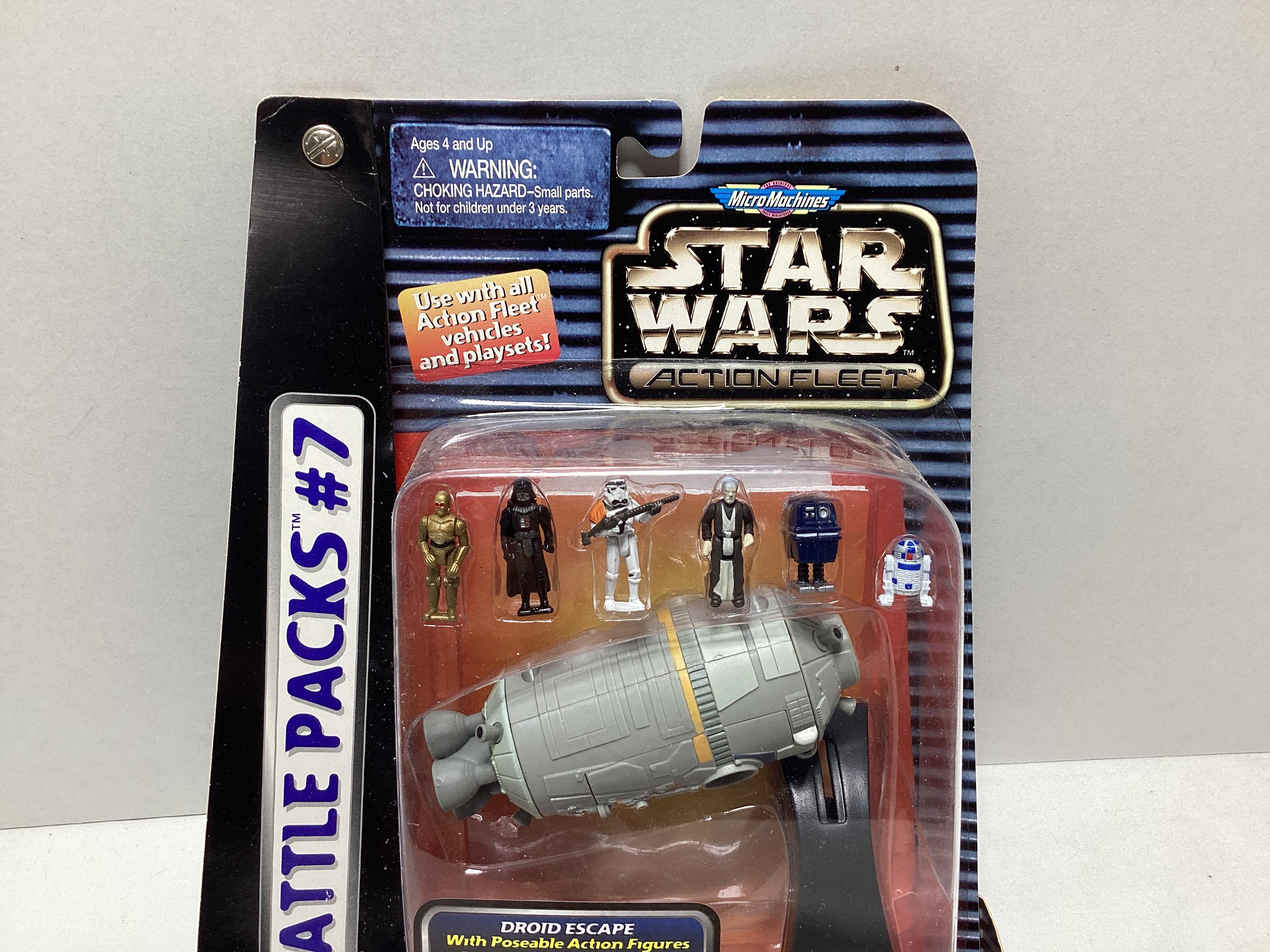 Micro Machines Star Wars Action Fleet Rebel Escape Battle Pack