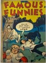 Famous Funnies 109 Comic Book