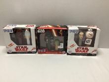 Three Star Wars PEZ Dispenser Sets