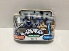 Star Wars Galactic Heroes Obi Wan Kenobi Jango Fett Figures