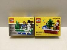 Two New LEGO Christmas Magnet Building Sets