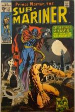 Sub-Mariner 22 Marvel Comic Book