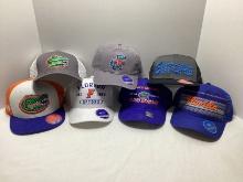 Seven Florida Gators Hats