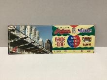 1994 Cleveland Indians Seattle Mariners Opening Day Ticket