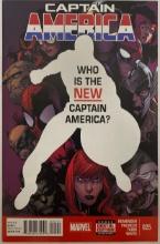 Captain America 25 Marvel Comic Book
