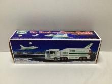 Hess Toy Truck and Space Shuttle with Satellite
