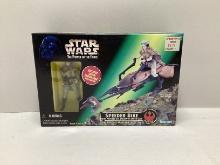 Kenner Star Wars Power of the Force Speeder Bike with Princess Leia Organa