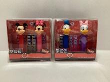Disney Mickey/Minnie and Donald/Daisy PEZ Dispenser Sets