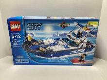 LEGO City 7287 Police Boat Building Set