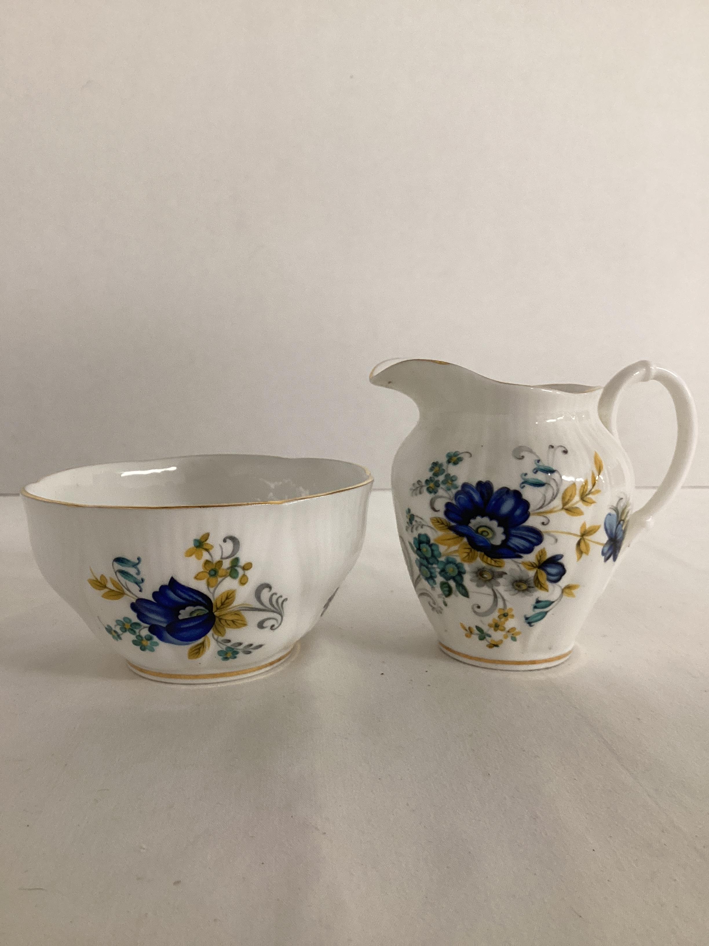 Royal Albert Bone China Creamer and Open Sugar Bowl
