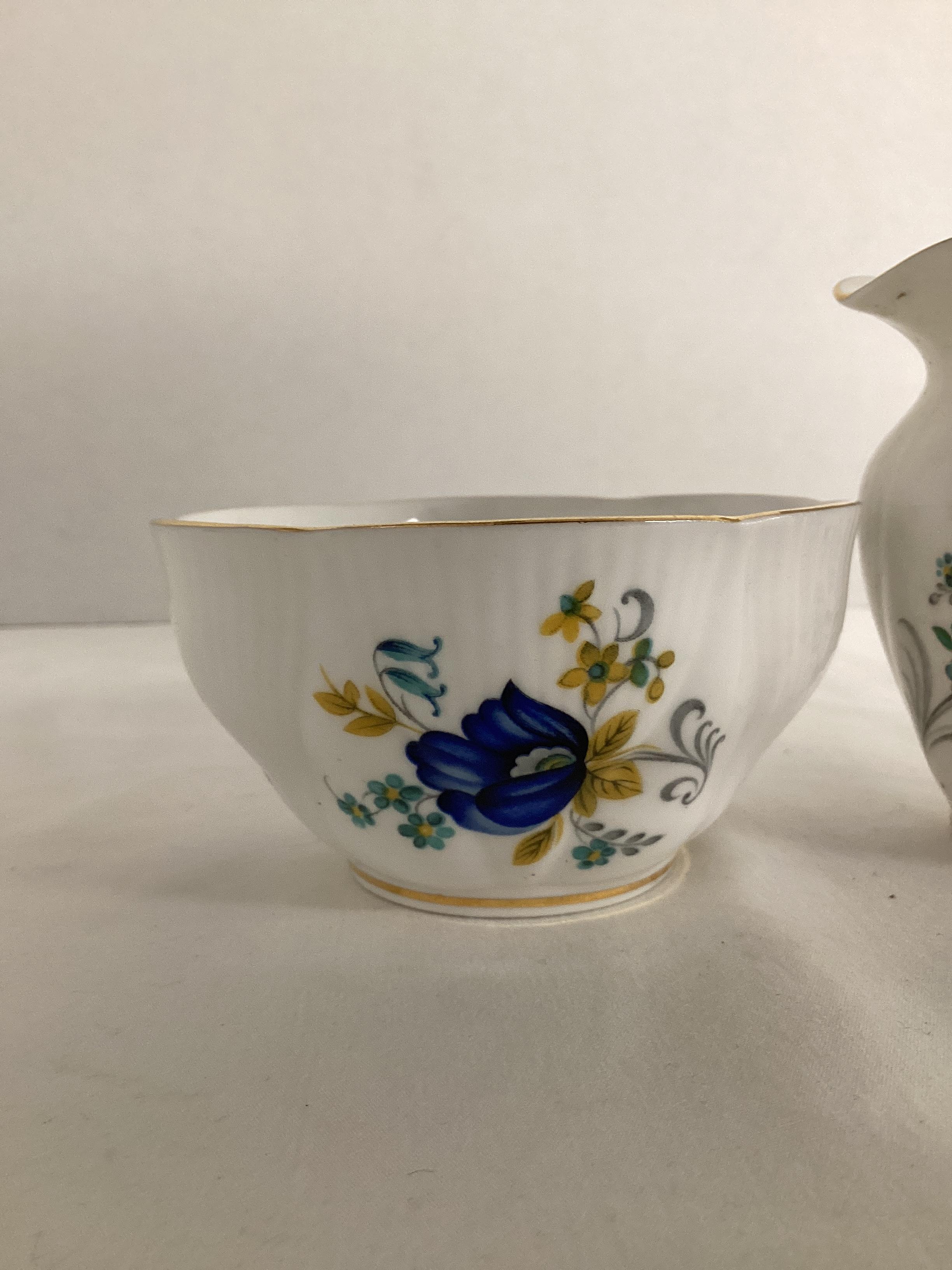 Royal Albert Bone China Creamer and Open Sugar Bowl