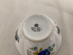 Royal Albert Bone China Creamer and Open Sugar Bowl