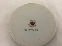 Eight Lefton Hand Painted Coasters