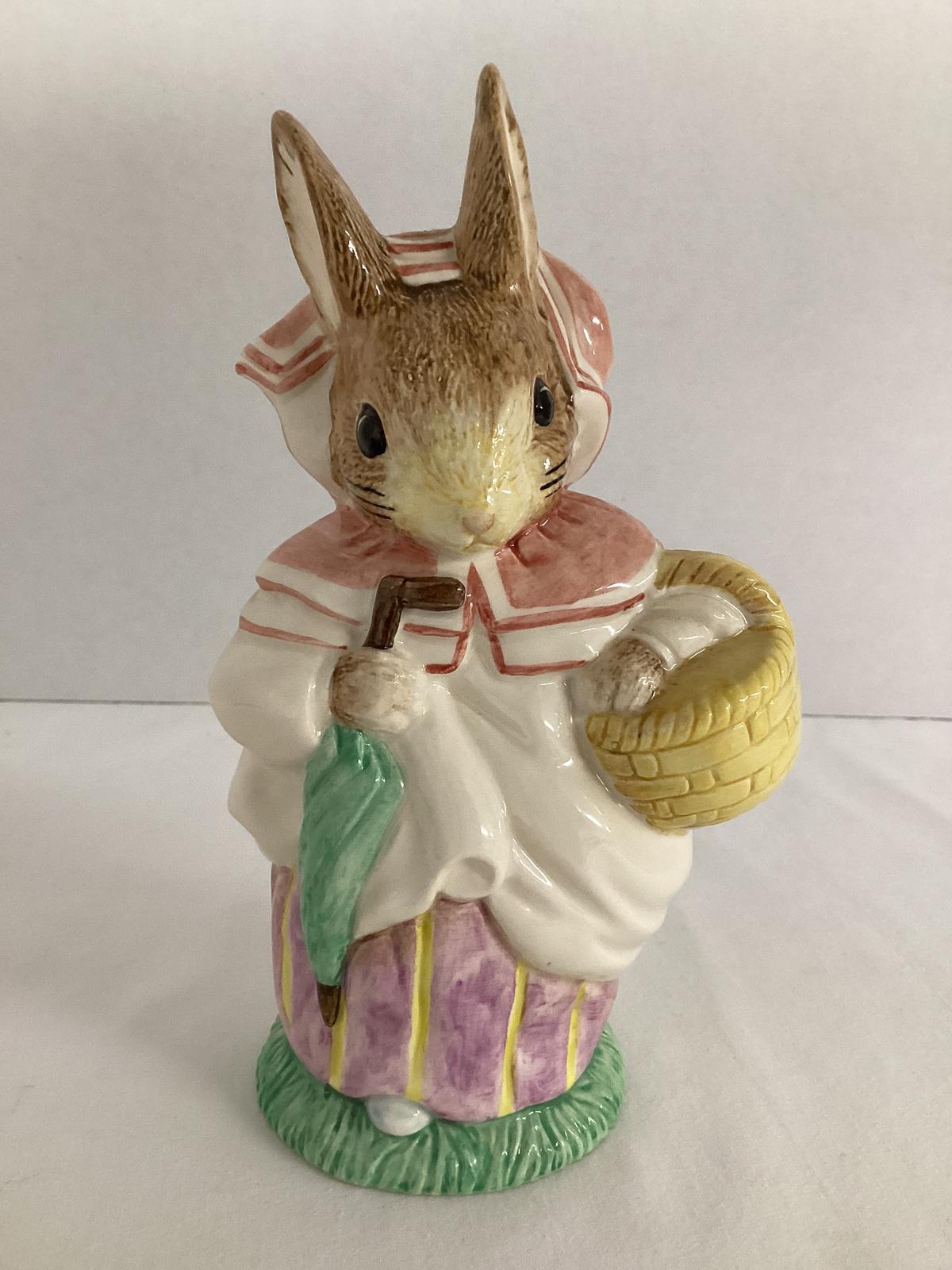 Royal Albert Mrs. Rabbit Beatrix Potter Figurine