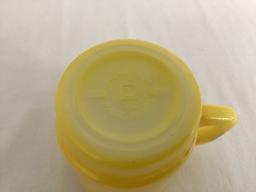 Vintage Anchor Hocking Yellow Mug