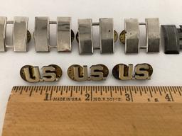 Sterling and Other Military Pins