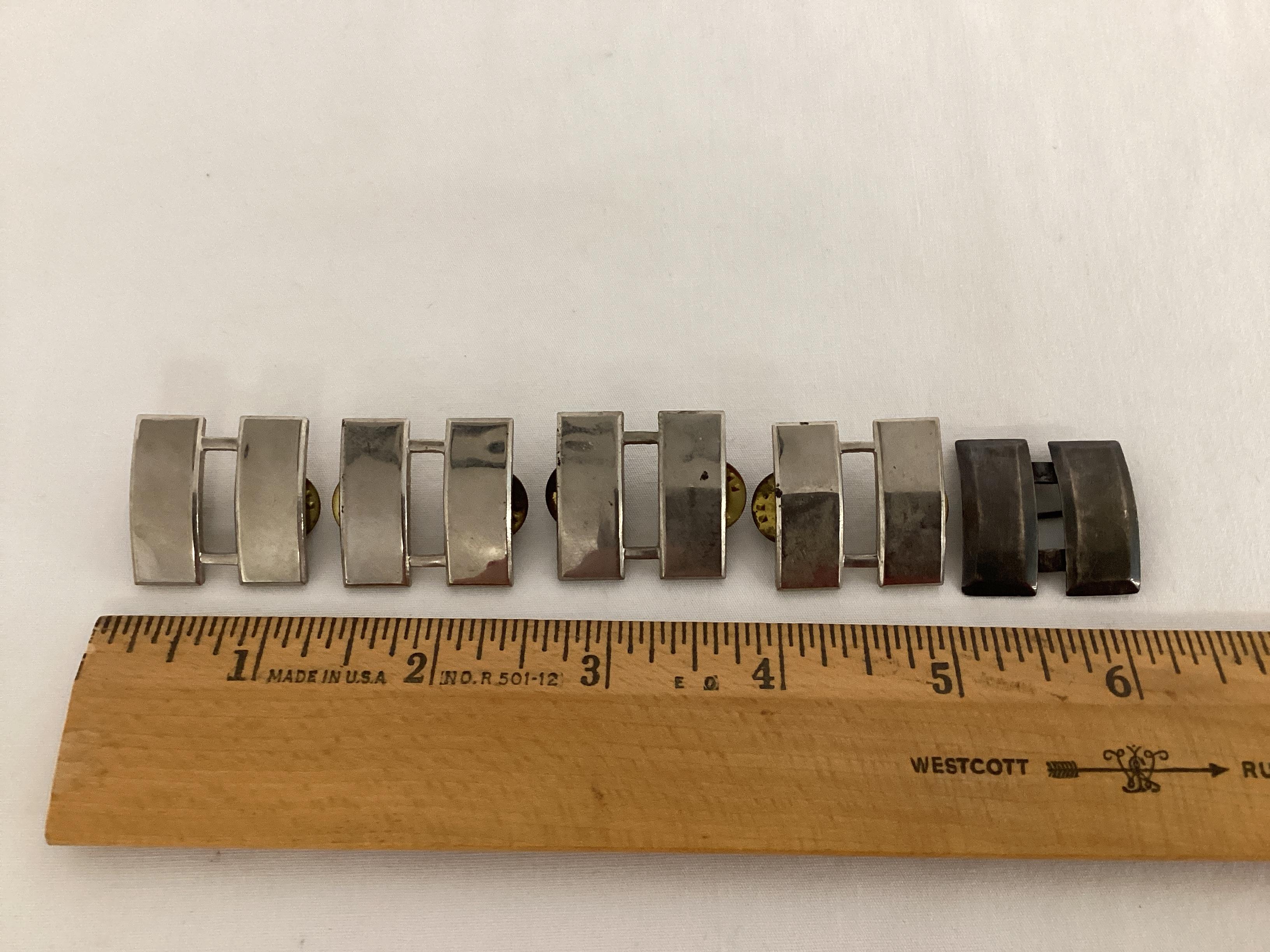 Sterling and Other Military Pins