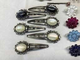 Hair Comb and Barrettes