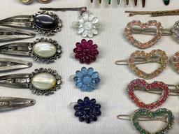 Hair Comb and Barrettes