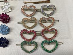 Hair Comb and Barrettes