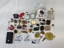 Pins - Olympics, Novelty, Holiday, and More