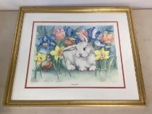 Pencil Signed "Lending an Ear" Limited Edition Print by Lynn Greer