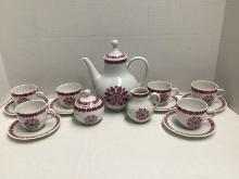 15 Piece Mitterteich Bavaria Demitasse Coffee/Tea Set