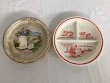 Two Children's Plates
