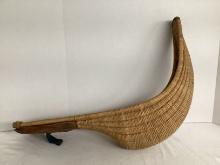 Vintage Jai Alai Cesta Wicker Sports Glove