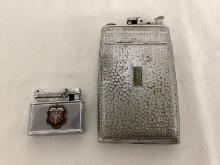 Monogramed Cigarette Case with Lighter and Ibelo German Lighter