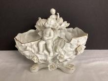 Porcelain Cherub Planter