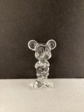 Disney Glass Mickey Mouse Figurine
