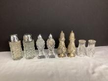 Four Pairs of Salt and Pepper Shakers