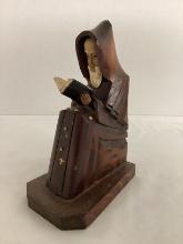 Mexican Carved Wood Priest