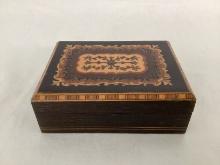 Wood Inlay Trinket Box