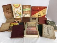 Antique and Vintage Instructional Books, Cook Books, and More