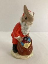Royal Doulton Santa Bunnykins Happy Christmas Figurine