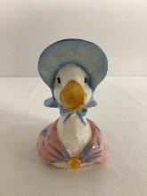 John Beswick Beatrix Potter Jemima Puddle-Duck Character Jug