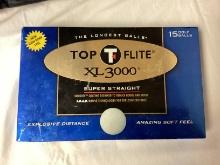 New Top Flite XL3000 Sealed Box of 15 Golf Balls
