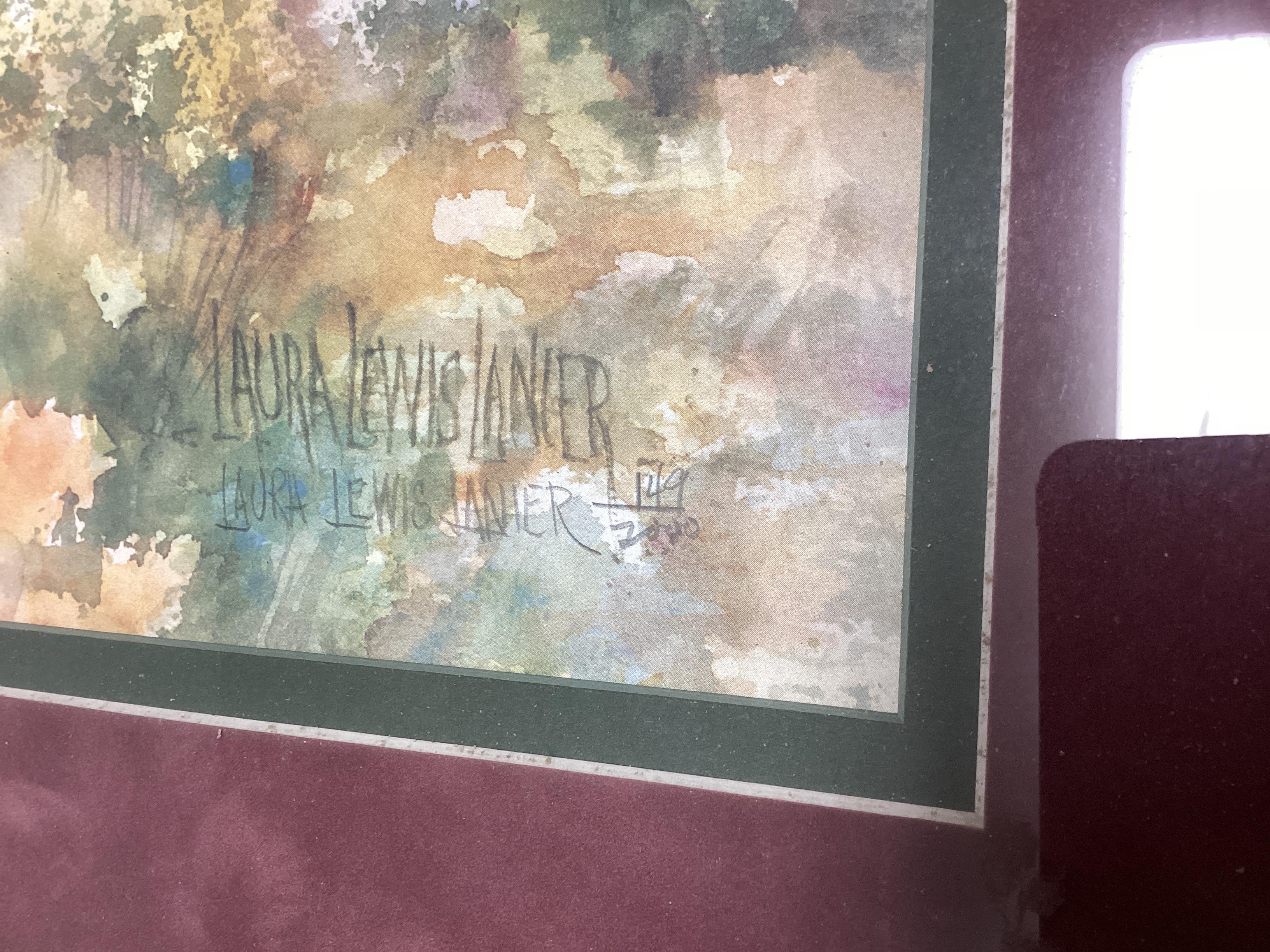 Laura Lewis Lanier Limited Edition Signed Print